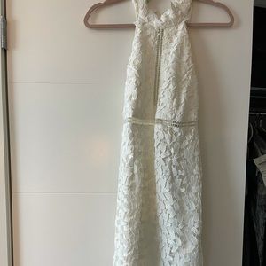Bardot white dress